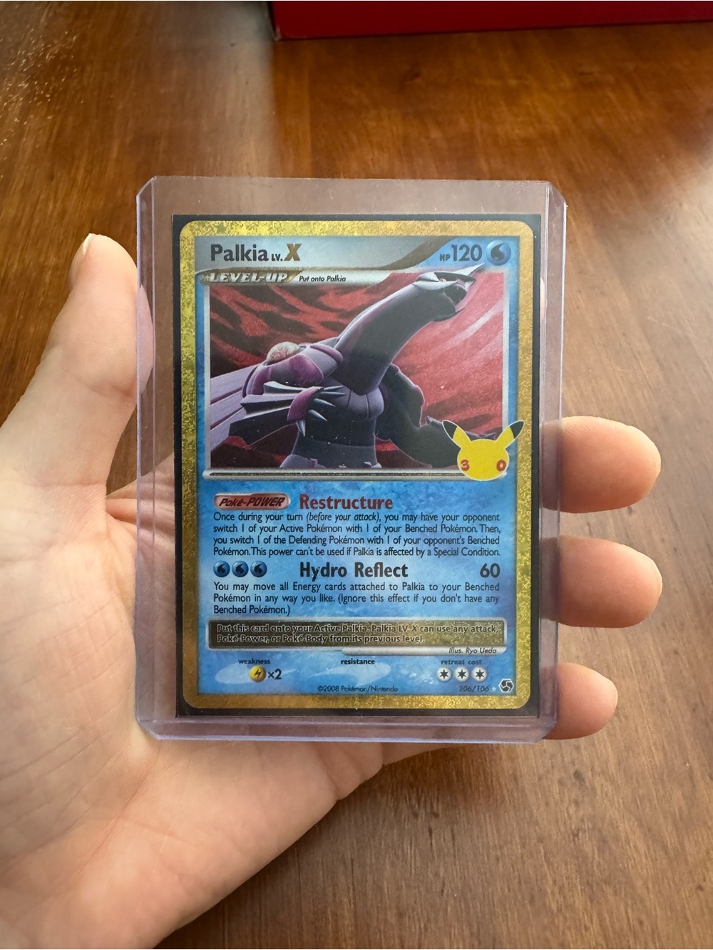 Palkia x Pokémon card
